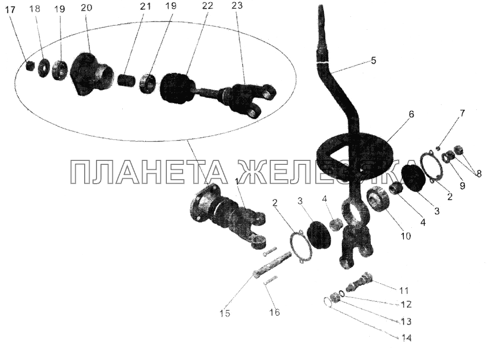 Рычаг МАЗ-104